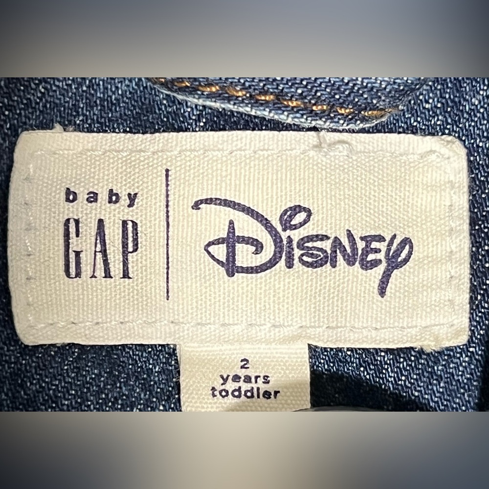 Gap Disney Mickey Mouse Toddlers
Kids Icon Denim Jacket Boys Girls Blue
Jean 2T - Picture 4 of 4